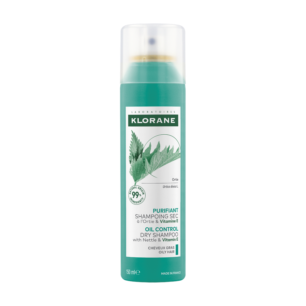 Klorane Trockenshampoo<br>150 ml, Aerosol Spray, Brennnessel