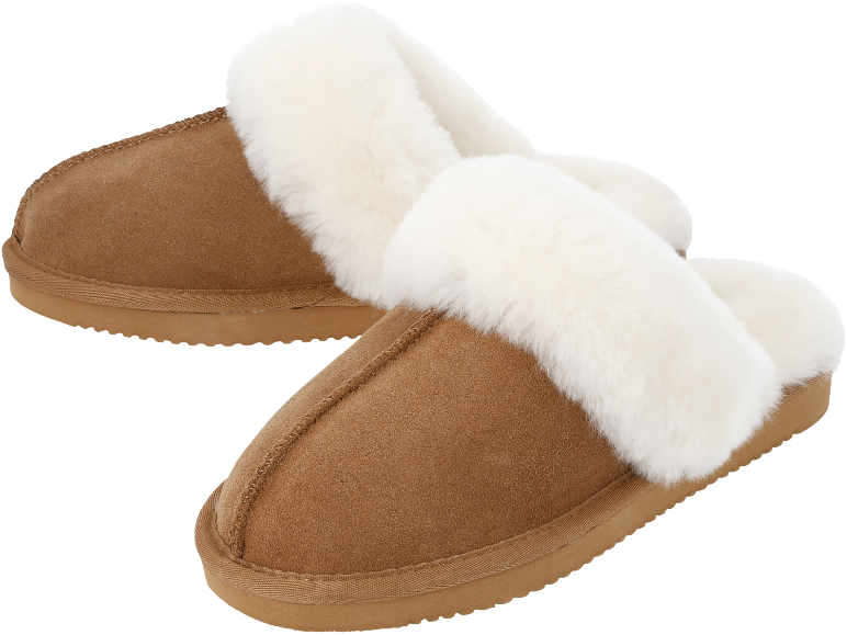 Leren dames pantoffels