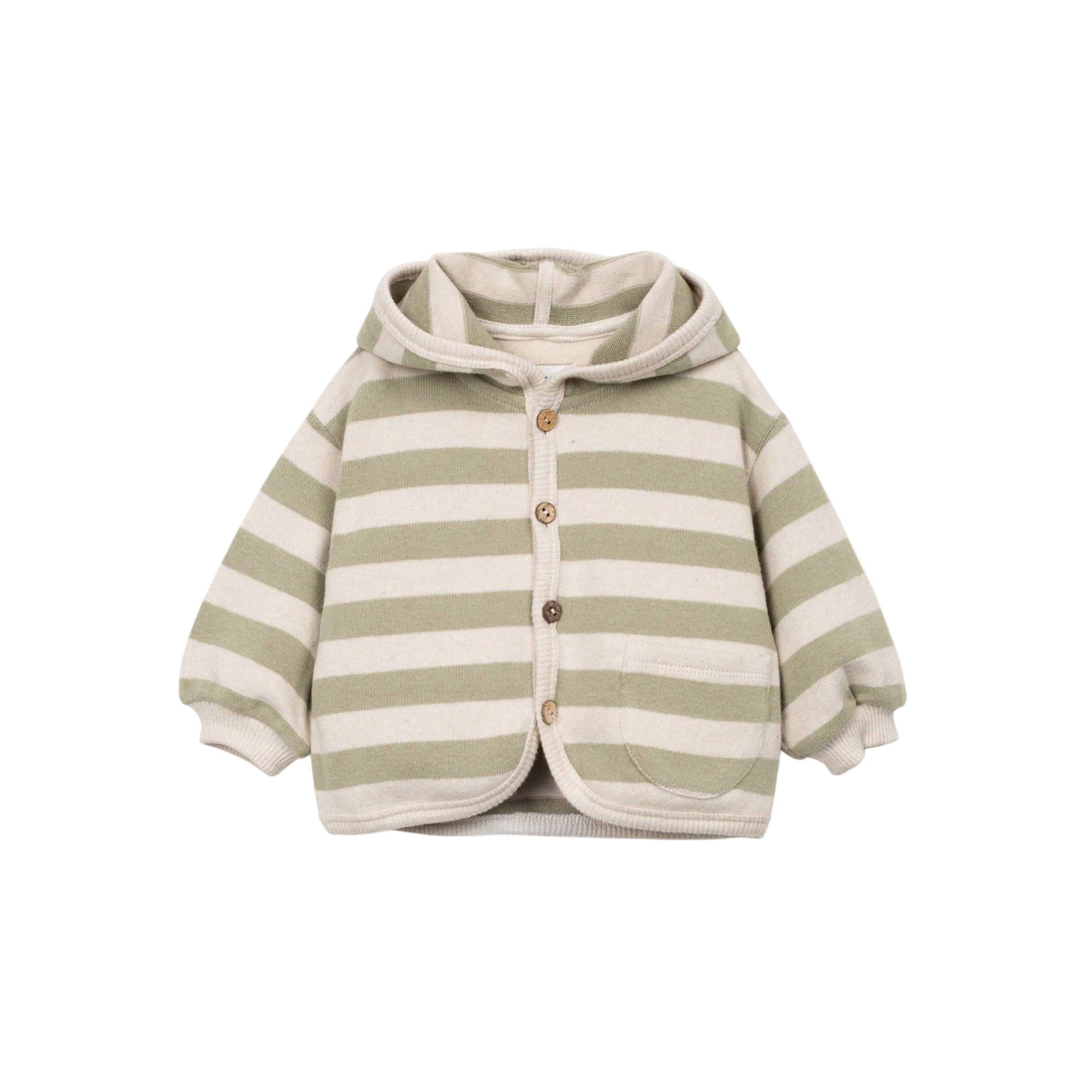 Baby Sweatshirtjacke Striped Texture