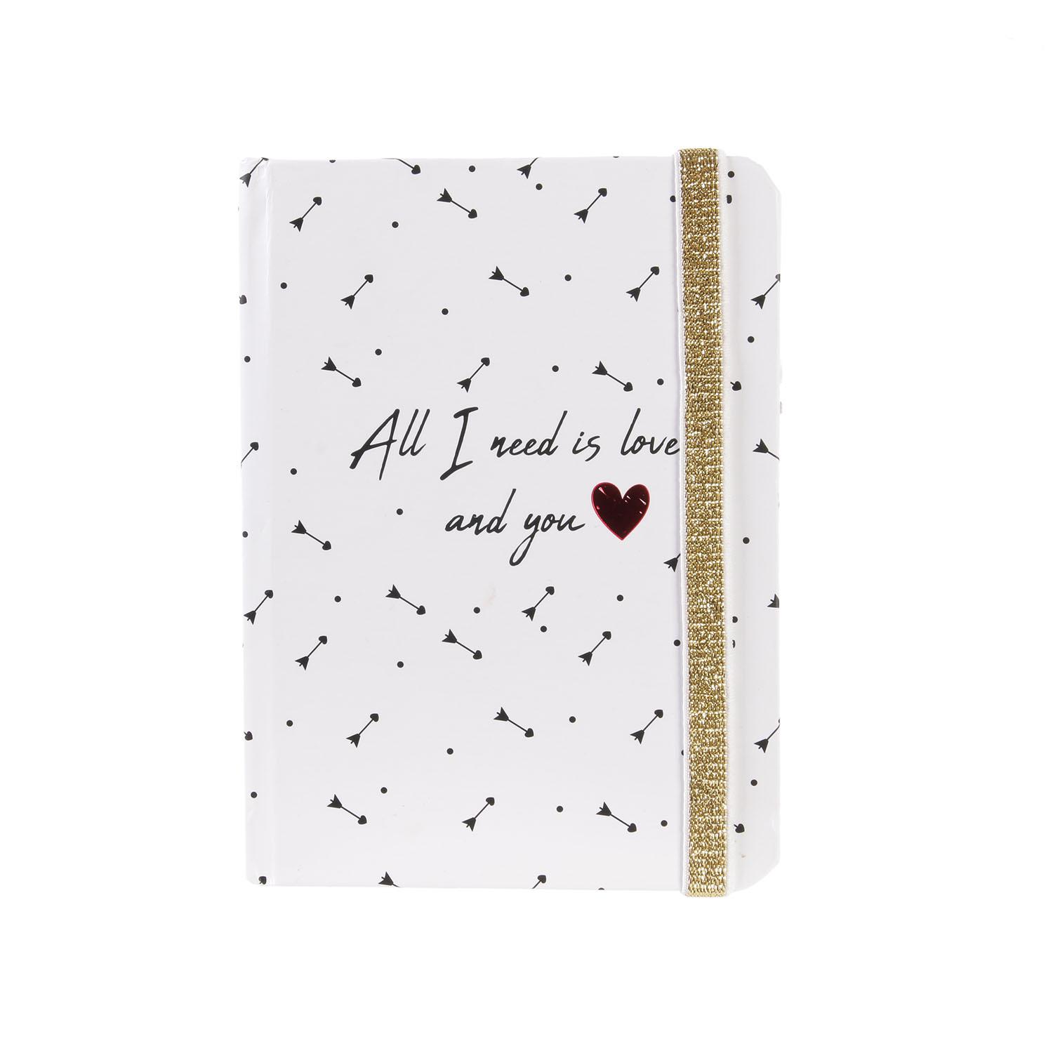CARNET DE NOTES A6 MOTS DAMOUR