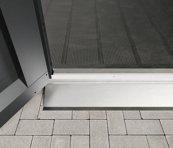 Hörmann Stahl-Bodenrampe für 1-flügelige