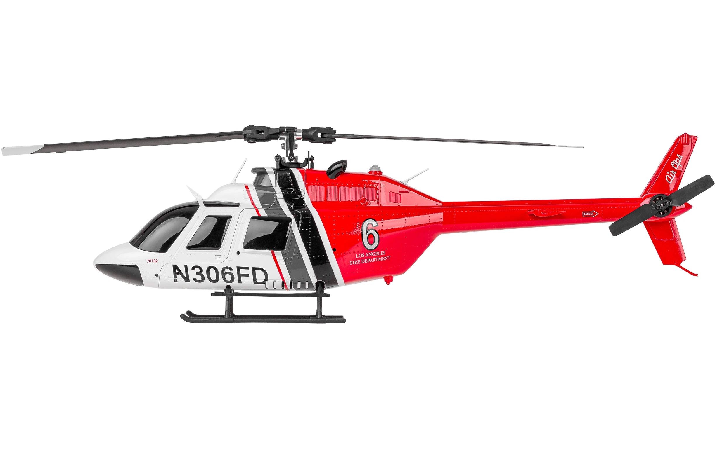 Helikopter Bell 206 Pro 6G RTF<br>Brushless CP-Helikopter