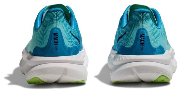 Chaussures Running Hoka Mach 6 Bleu Femme