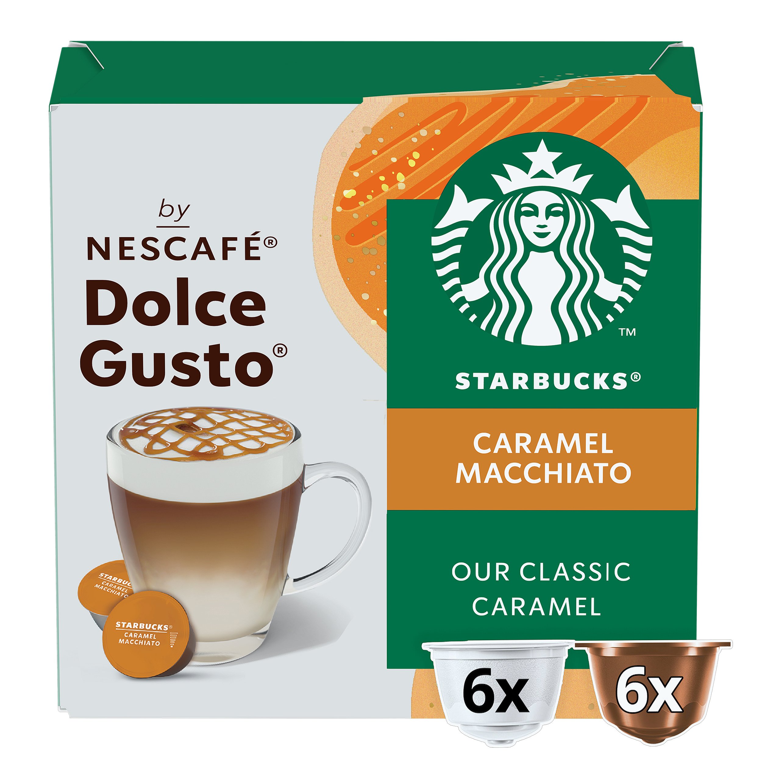 STARBUCKS for Dolce Gusto Caramel Macchiato Kaffee