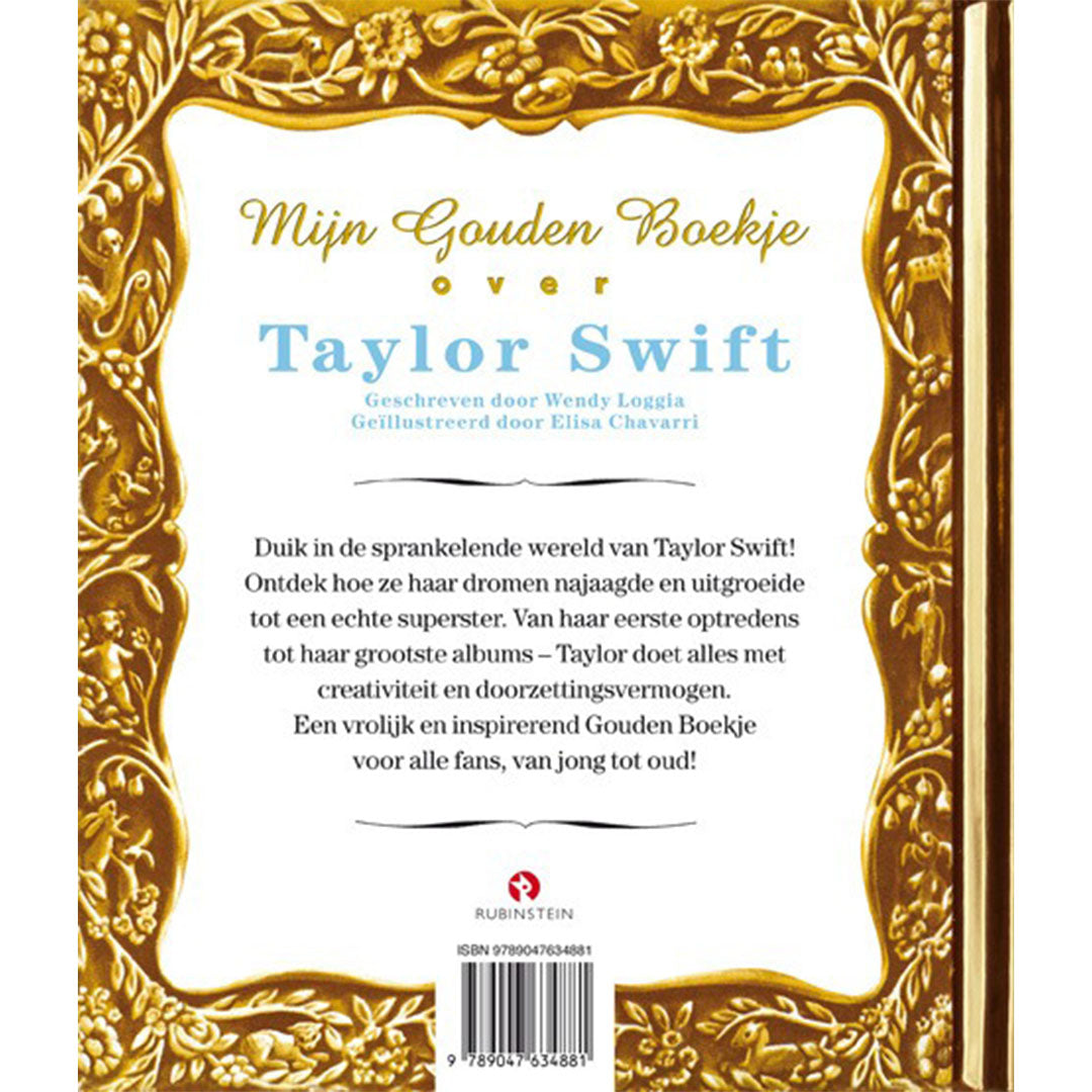 uitgeverij rubinstein mijn gouden boekje over taylor swift