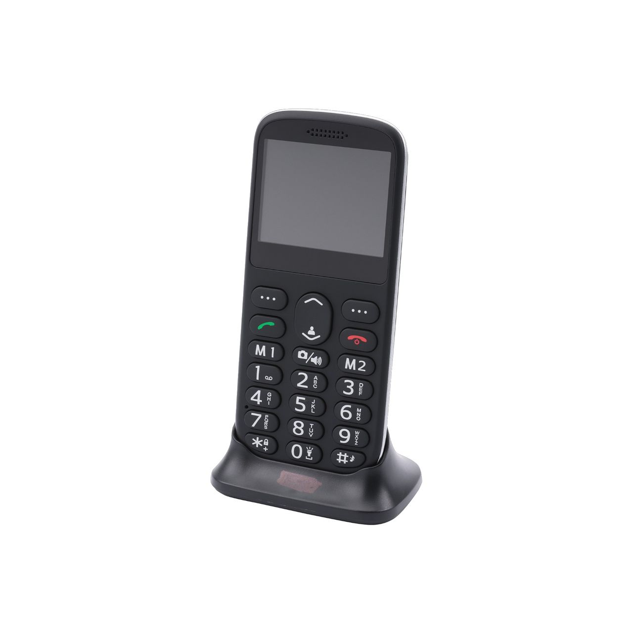 SUN Komfort Senioren Mobiltelefon mit Großtasten und großem Farb-LC-Display schwarz