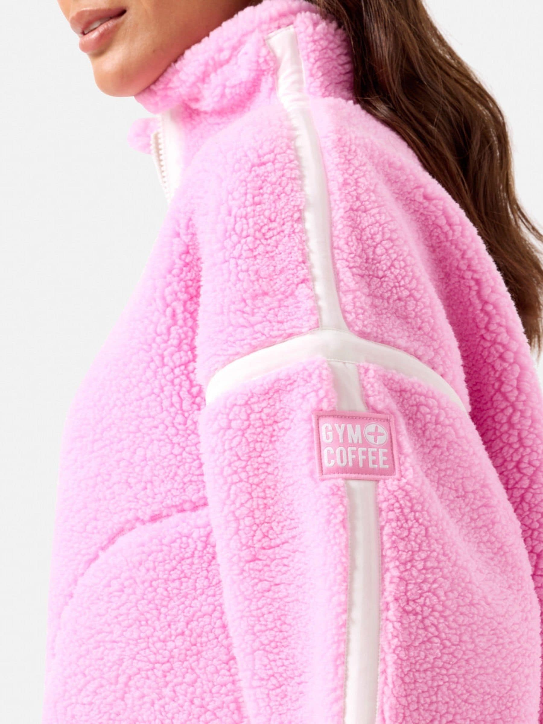 Roze - Gym + Coffee Industry Half Zip Fleece