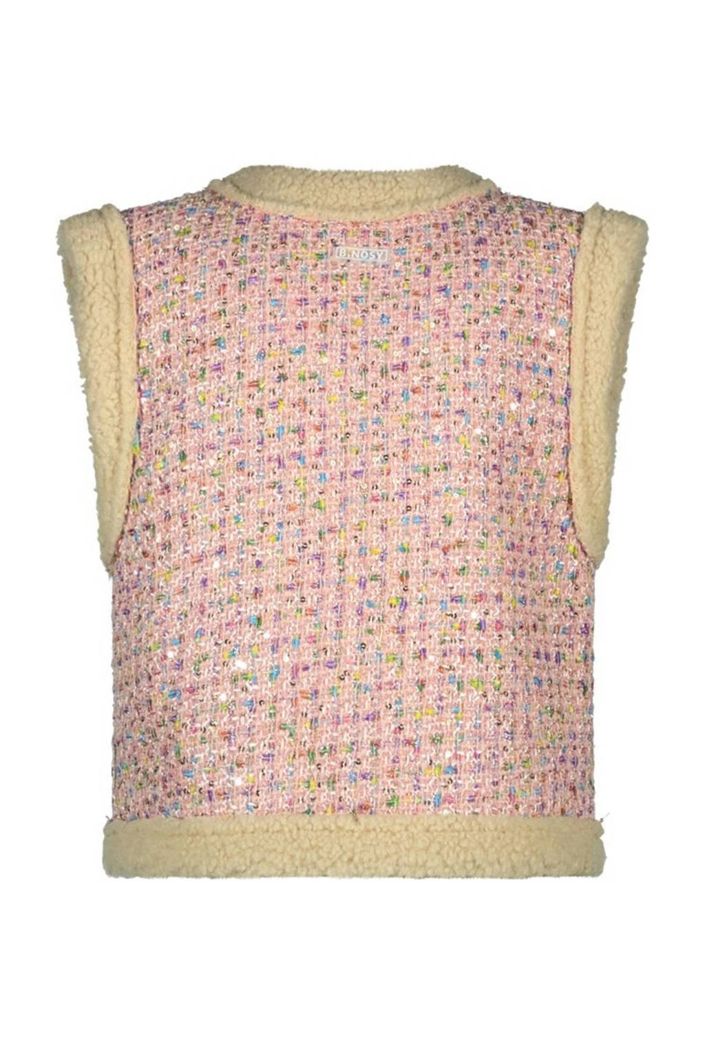 B.Nosy gilet Gitte zachtroze/beige