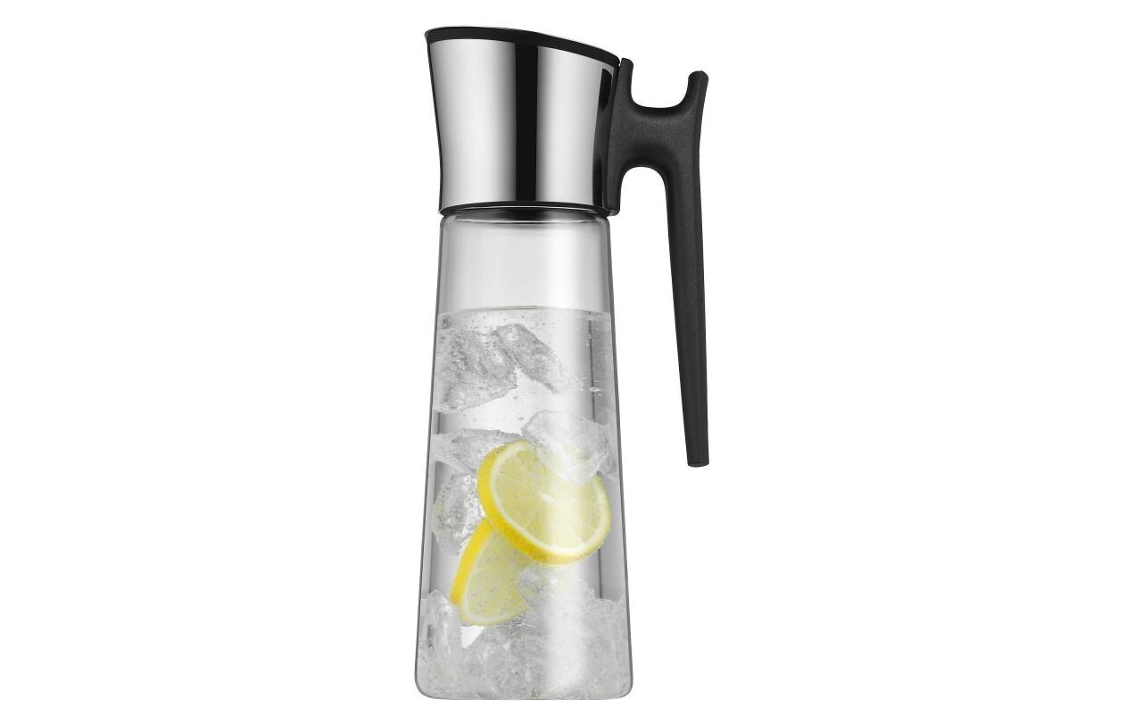 Karaffe 1.5 l, TransparentWasserkaraffe mit Kunststoff-Griff