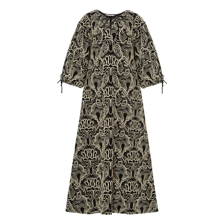 Rodebjer Robe Lacets Galaxy | Noir