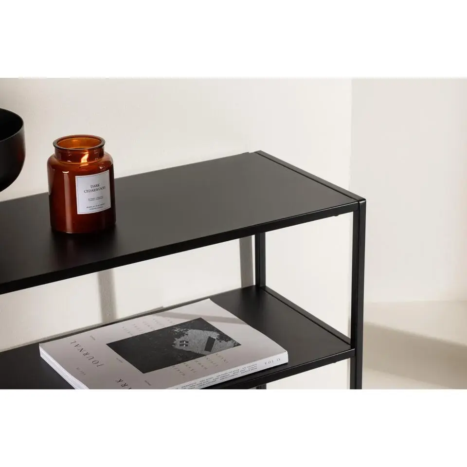 Svea - Antonia sidetable - 80 cm - zwart