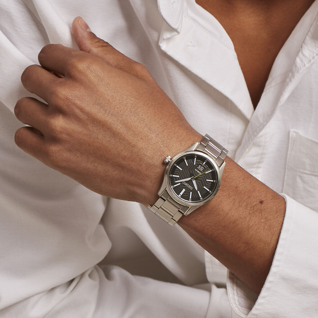 Montre Seiko Classique Noir