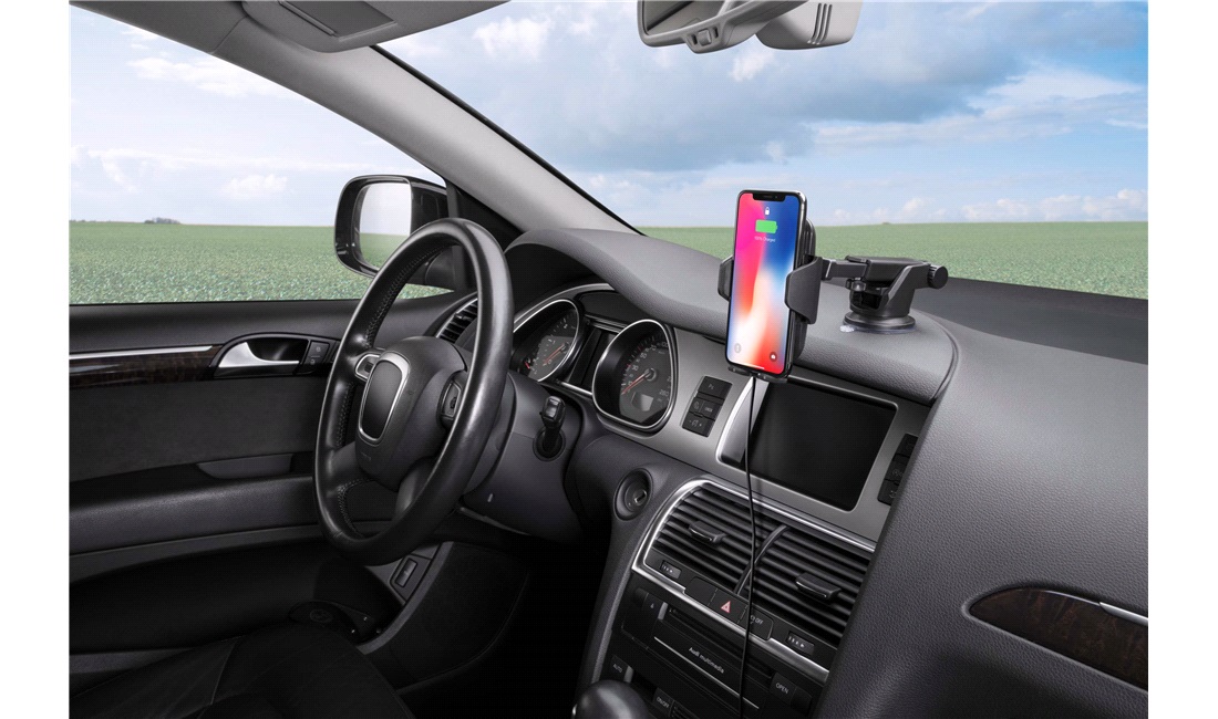 Wireless charger holder t/instrumentbord