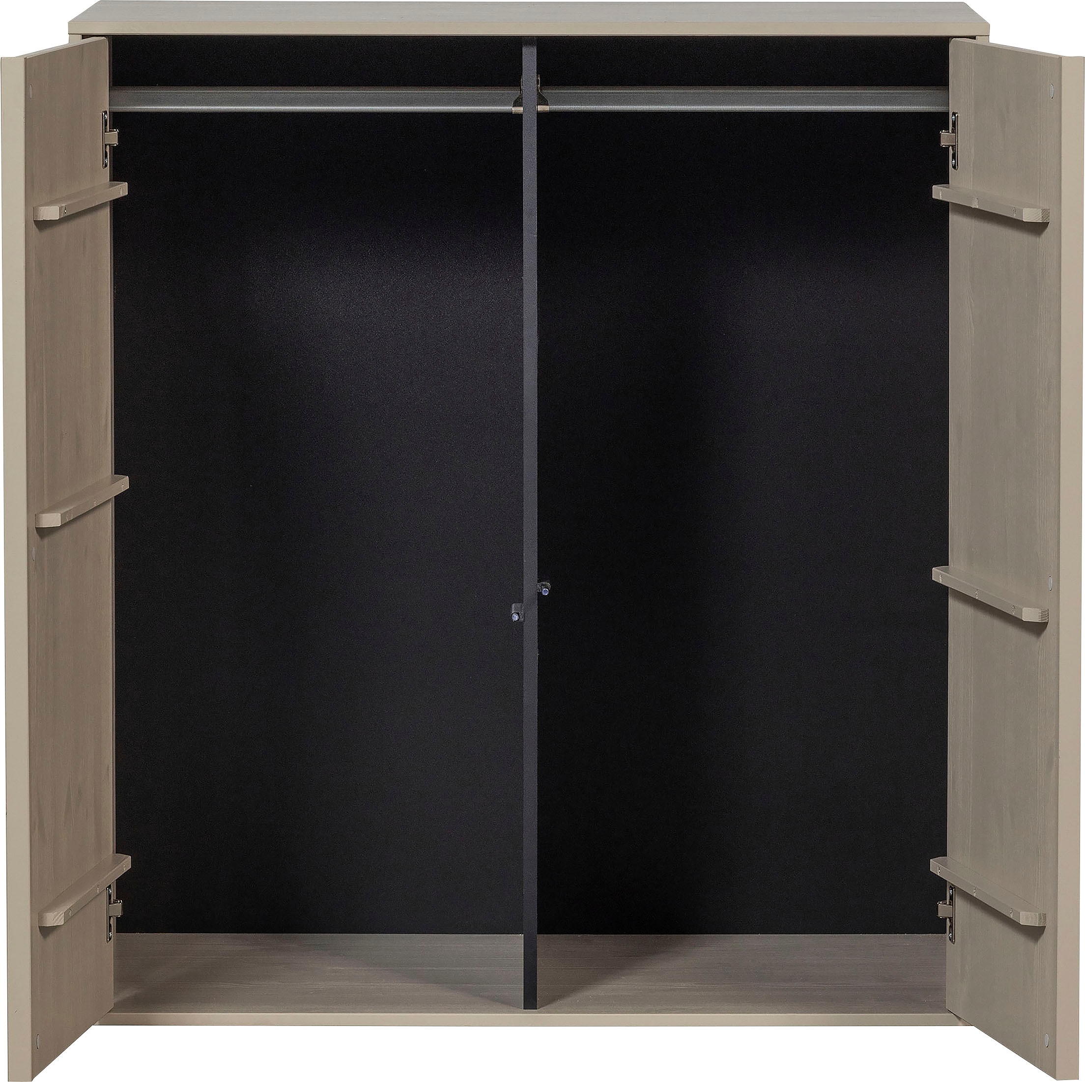 WOOOD Highboard »Daily Hochkommode« Kommode mit Push-to-Open Funktion, H 110 cm x B 100 cm
