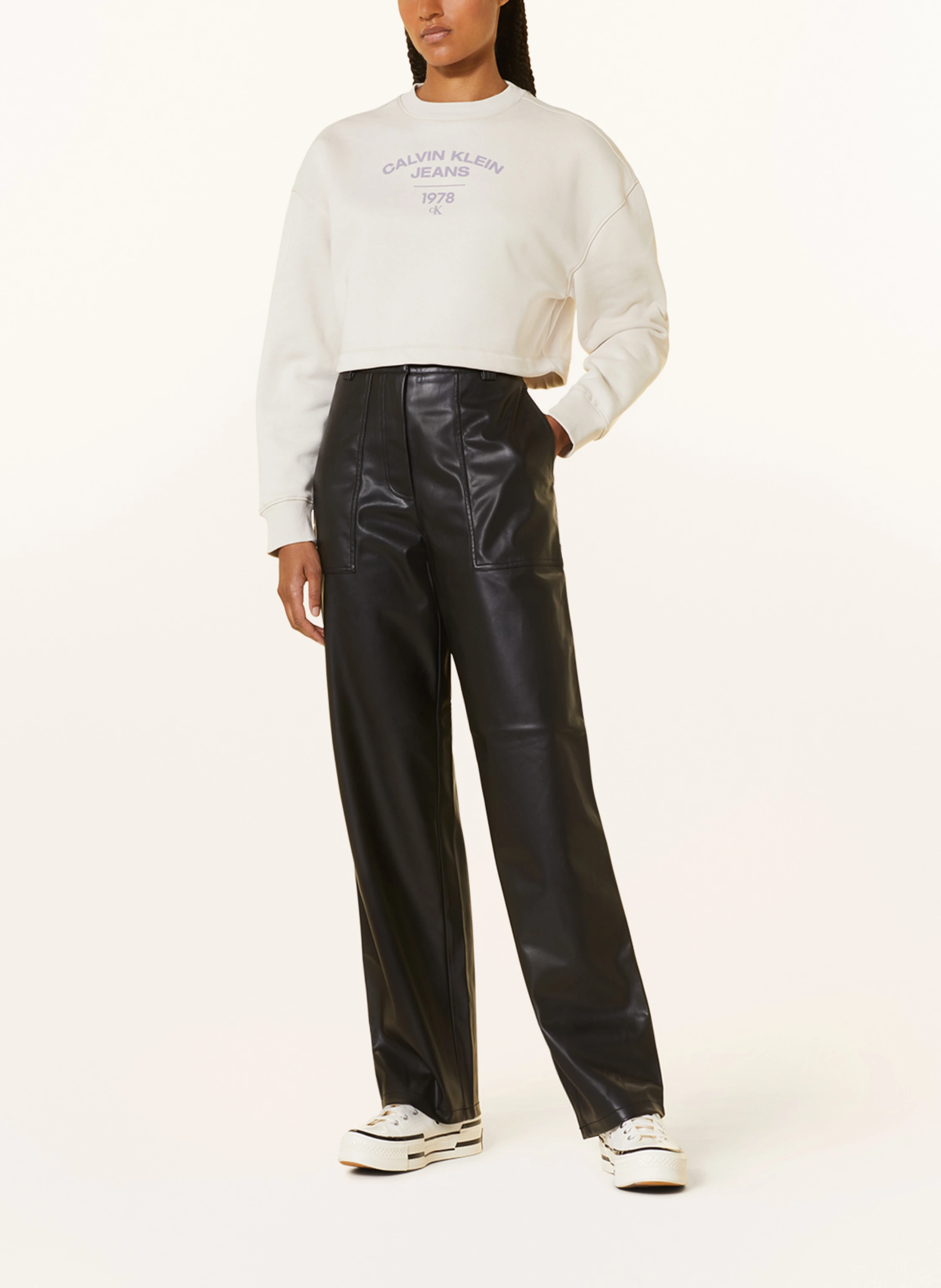 Calvin Klein Jeans Cropped-Sweatshirt