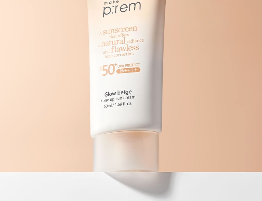 make p:rem - Glow Beige Tone Up Zonnecrème