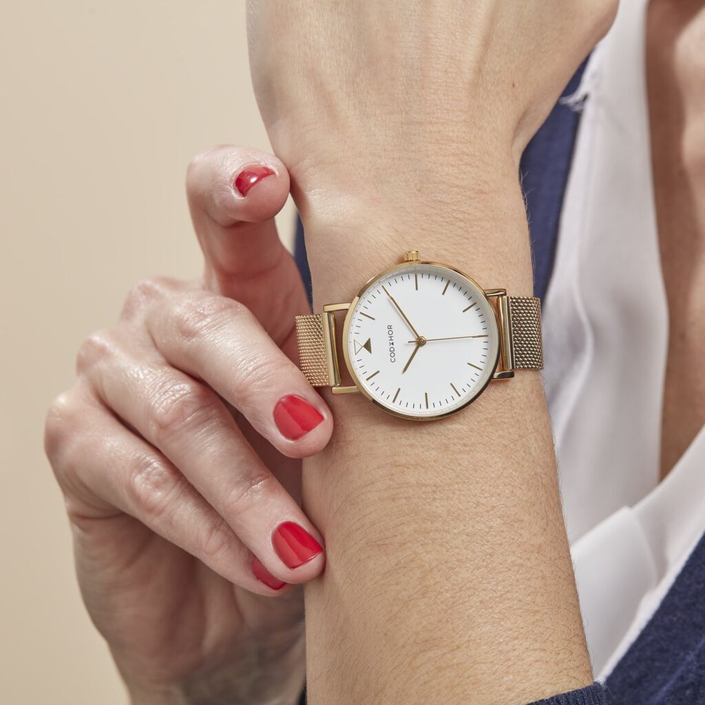 Montre Codhor Cindy Blanc