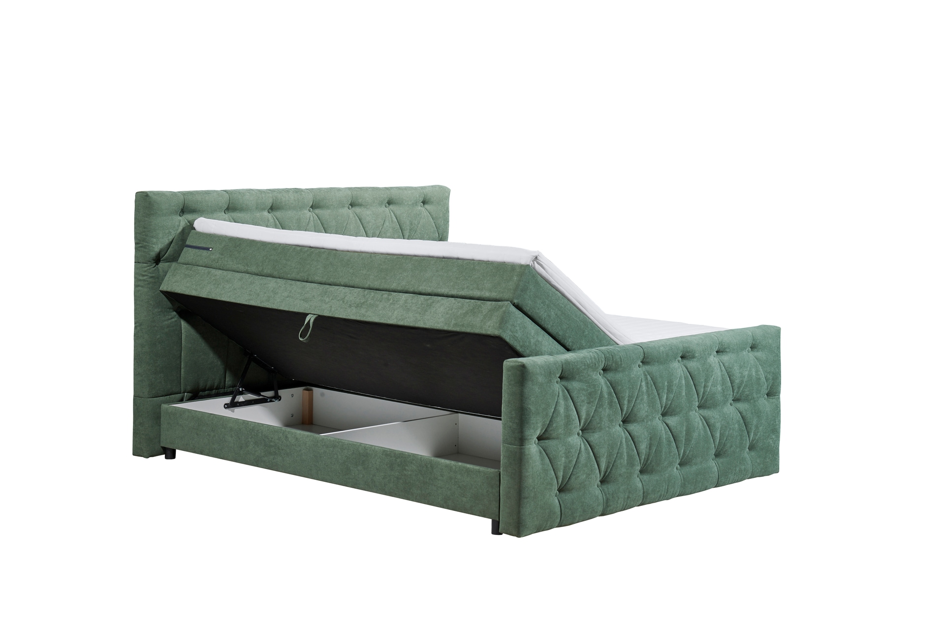 Boxspringbett RIO 180 x 200 cm grün