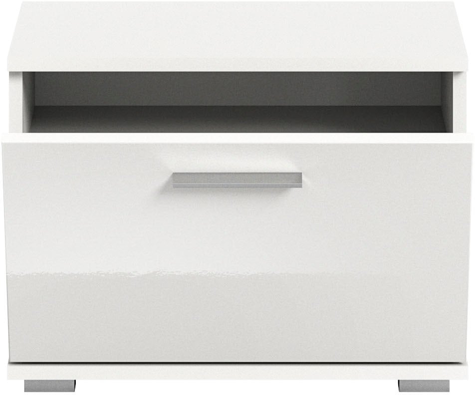 INOSIGN Sitzbank »Valge, Breite 55cm, 1 Klappe, 1 Einlegeboden, 2 Fächer« Bank, Schuhbank, Garderobenbank, Dielenbank, Flurbank, Ablagebank