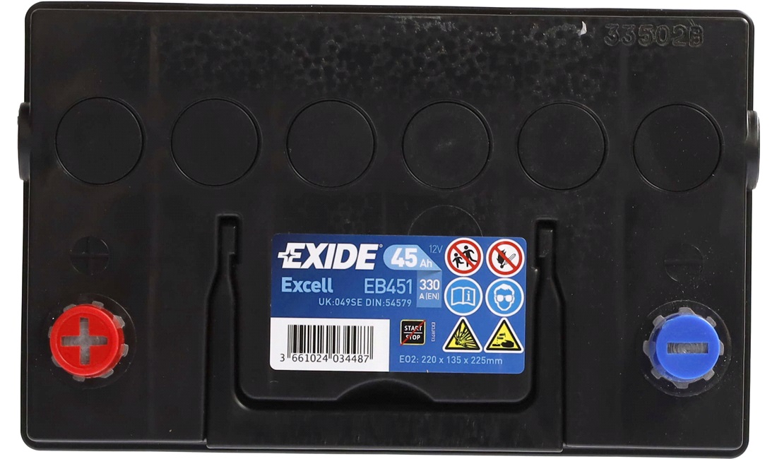 Batteri 12V 45Ah