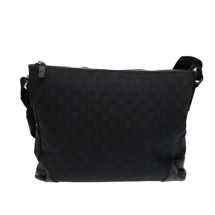Gucci Vintage Gucci Crossbody Bag Black