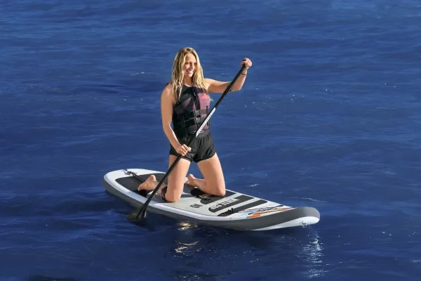 Bestway Hydro-Force SUP Paddle Board 3.05m x 84cm x 12cm White Cap sæt
