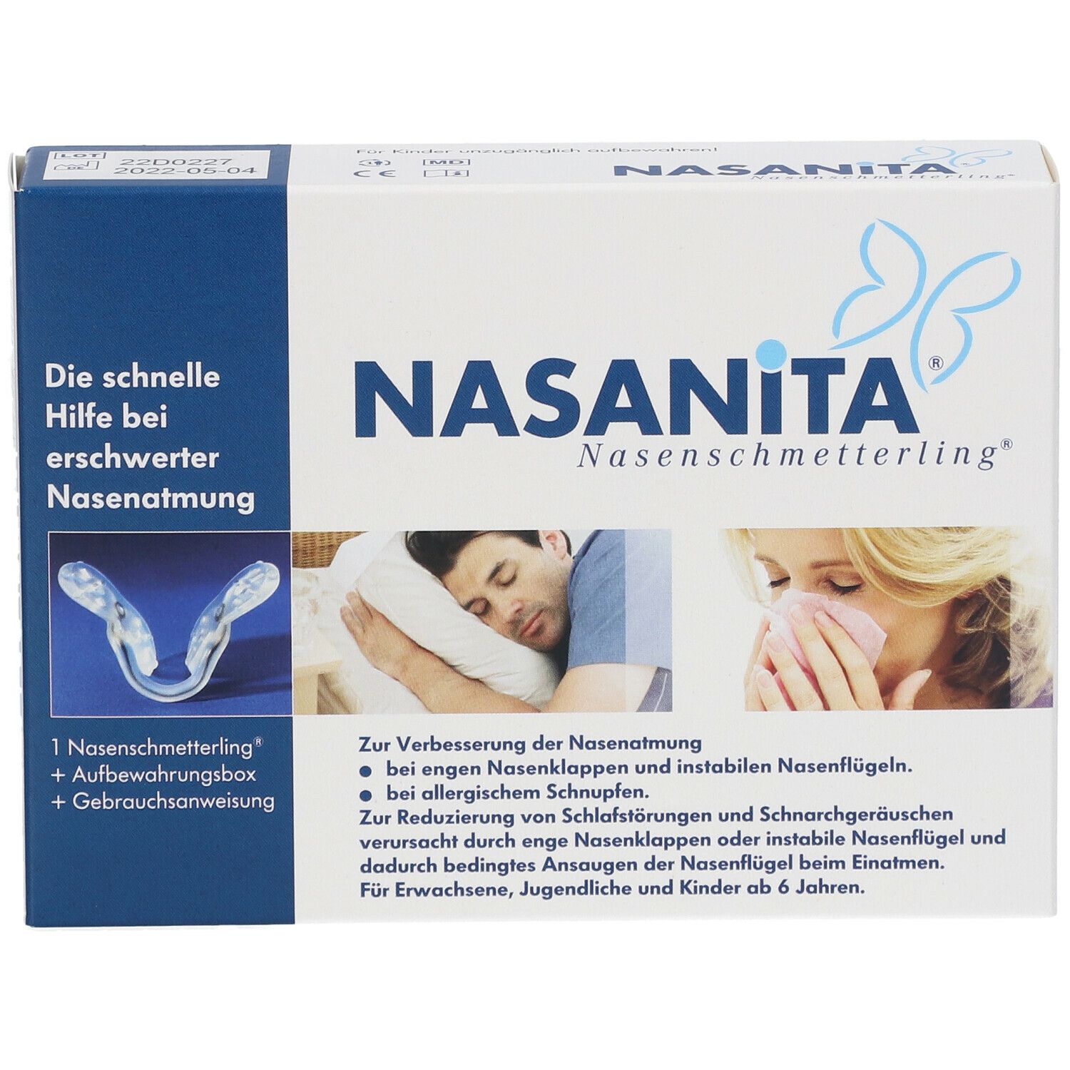 Nasanita Nasenschmetterling®