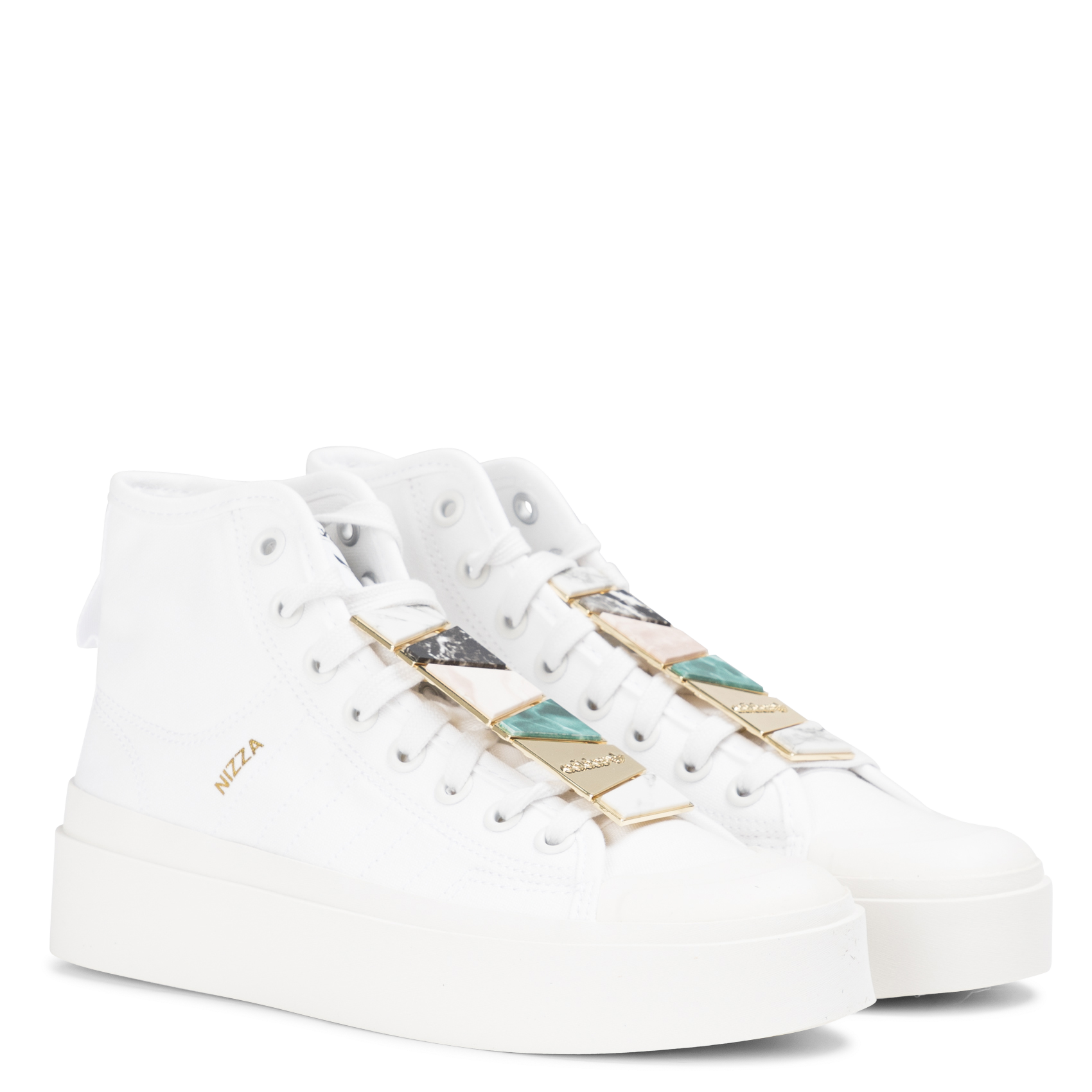 NIZZA BONEGA MID W - ADIDAS - Nizza Bonega Mid W | Blanc