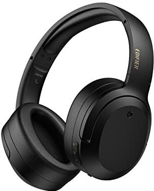 Edifier - W820NB Plus - Koptelefoon - Zwart - Draadloos & Bedraad - 49U Playtime