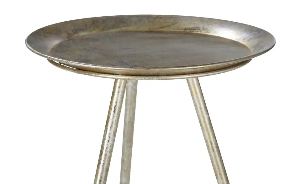 Beistelltisch Kea 38 cm Goldfarben