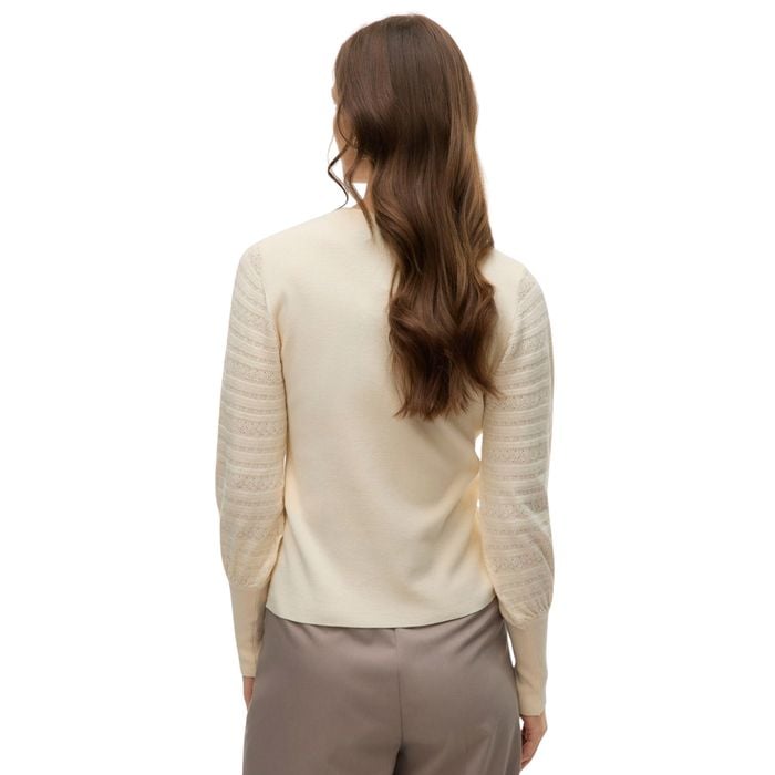 Vero Moda Holly Pointelle Gebreide Trui Dames