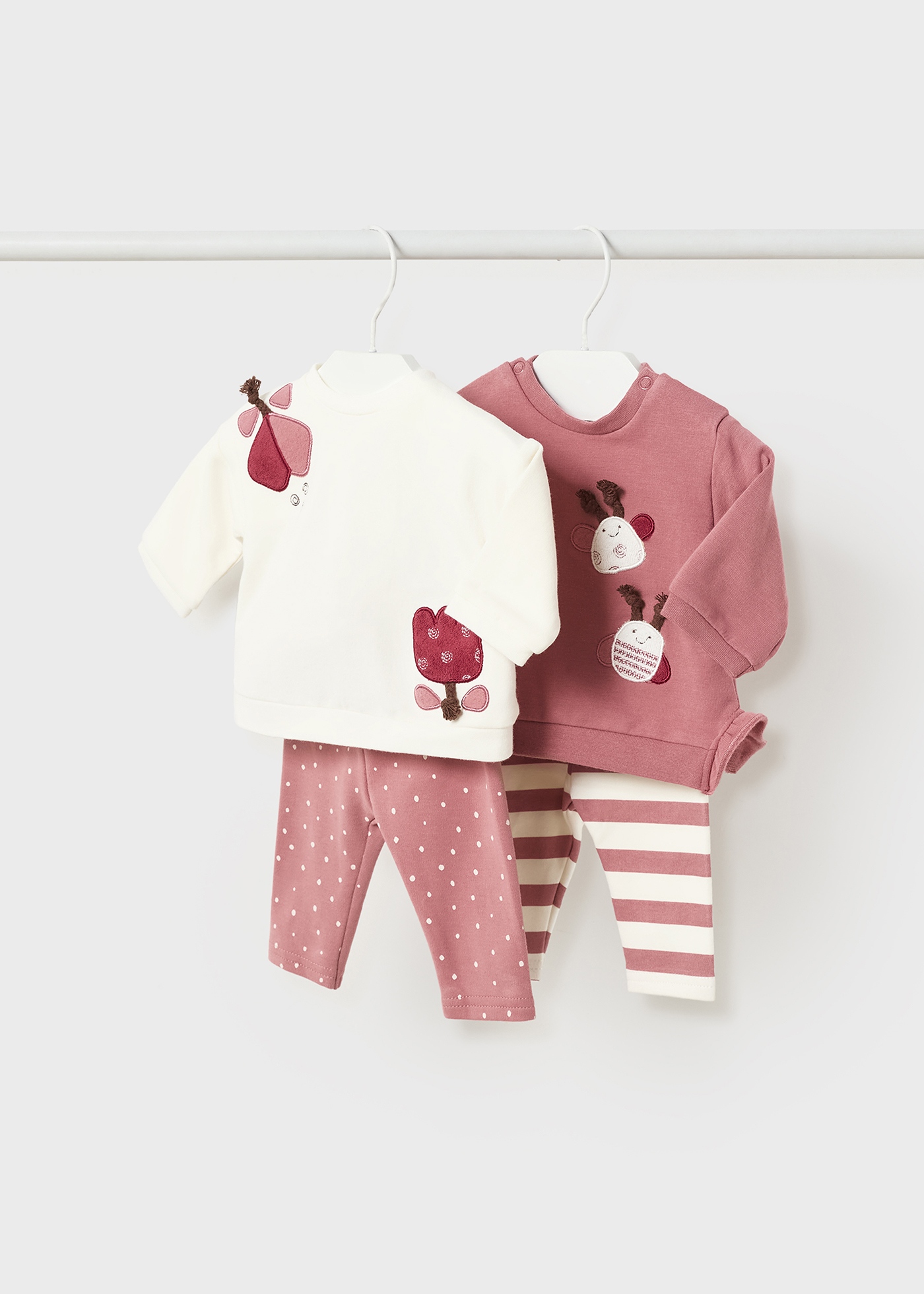 Conjunto de 4 peças Better Cotton para recém-nascidos