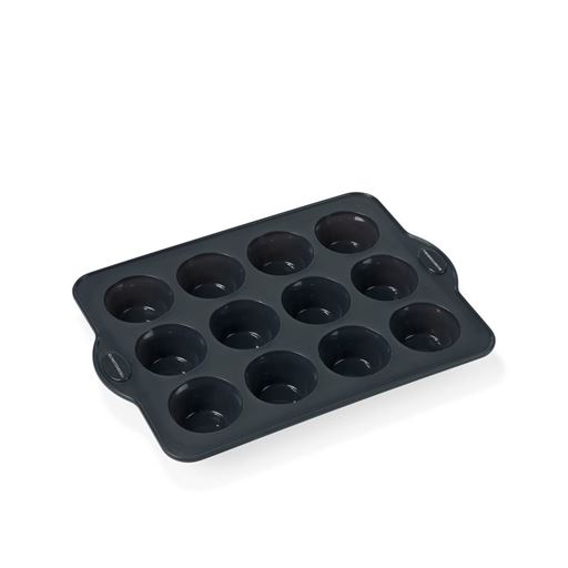Blomsterbergs Muffinform, Silikone, 12 huller