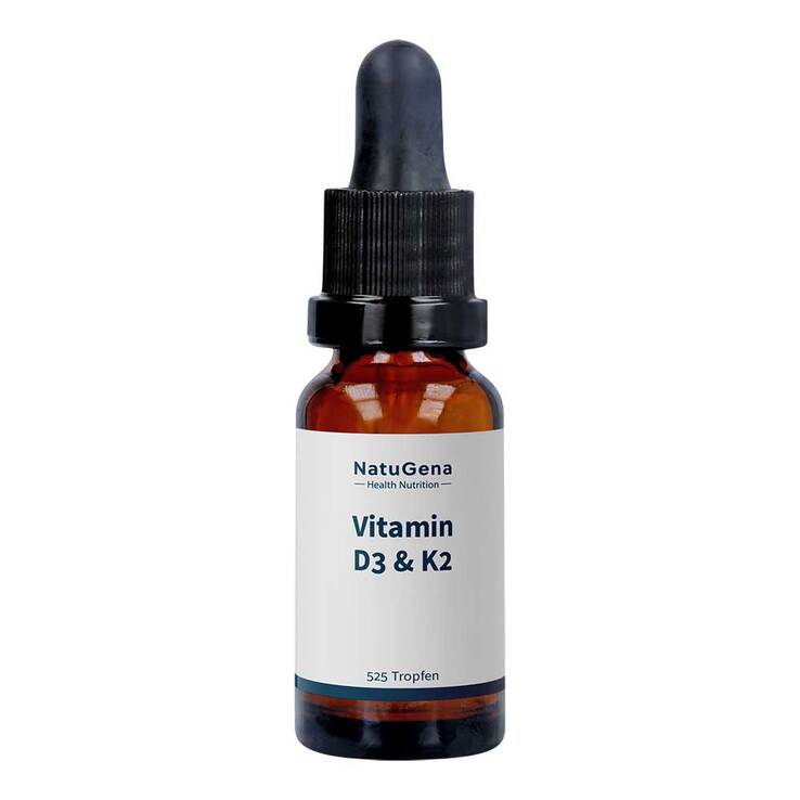 Vitamin D3 + K2 Öl, 15 ml