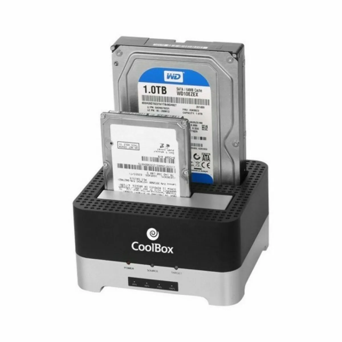 CoolBox COO-DUPLICAT2 - Noir/Gris