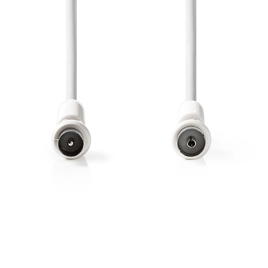 Nedis Câble coaxial 120 dB mâle/femelle pour antenne TV - 1.5 mètre
