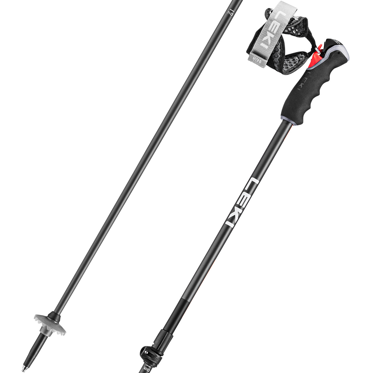 Leki Peak Vario 3D black/dark anthra/orange | Leki Alpin Skistöcke | Leki | L | MARKEN | XSPO