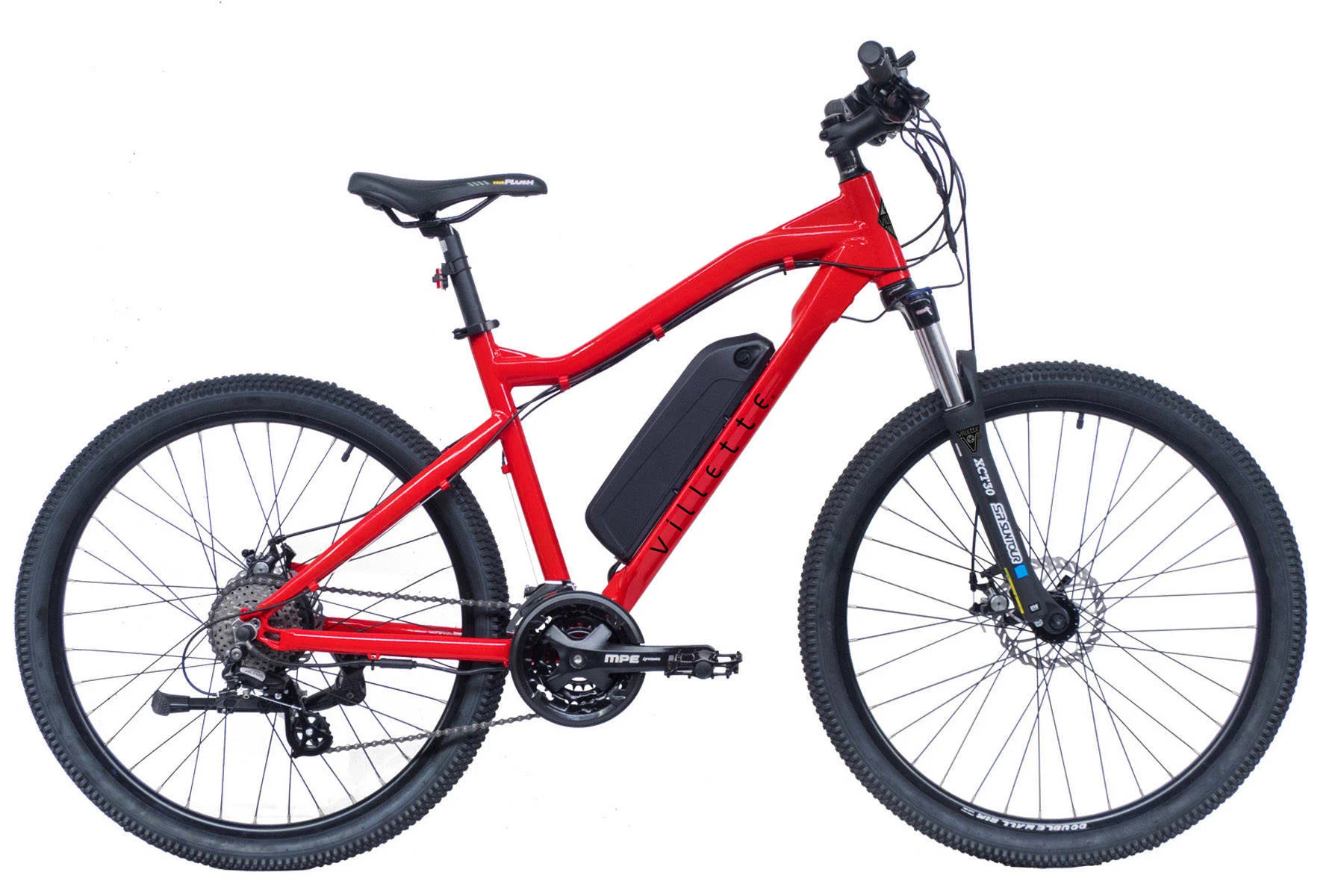 Villette le Sommet e-MTB, 27.5 inch, 13 Ah, rood