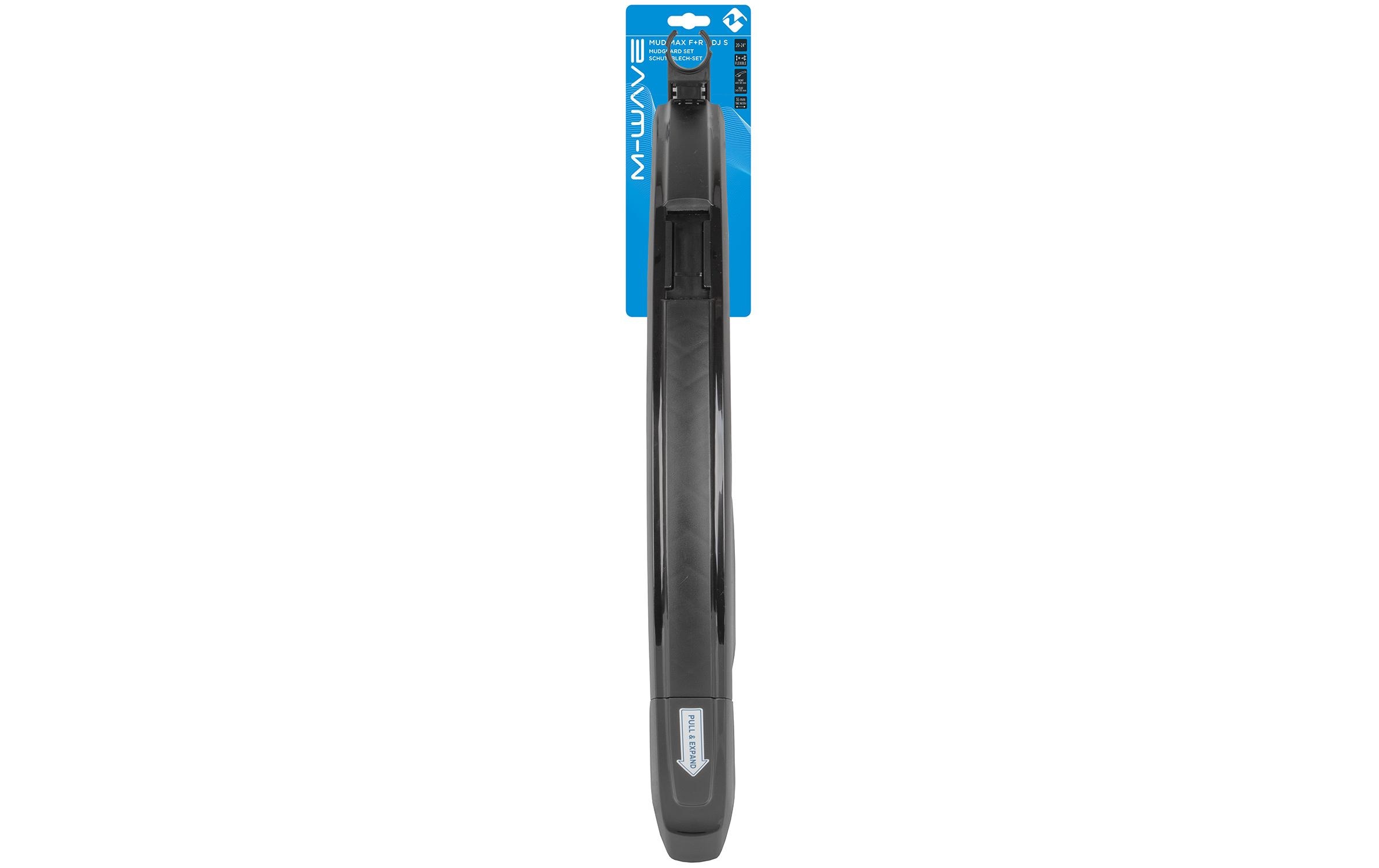 Schutzblech Mud Max F+R ADJ S SchwarzSchutzblech-Set für Vorder- oder Hinterrad