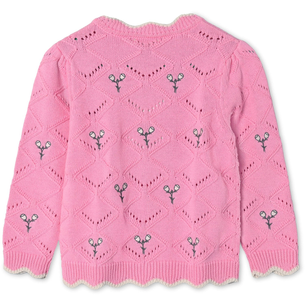 Køb Fliink Begonia Pink Mela Flower Cardigan