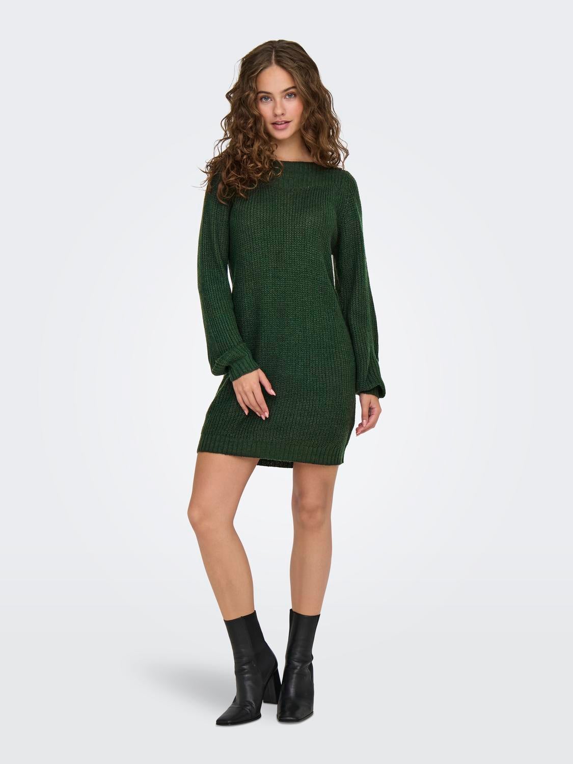 JDYWHITNEY Kurzes Kleid Forest Night