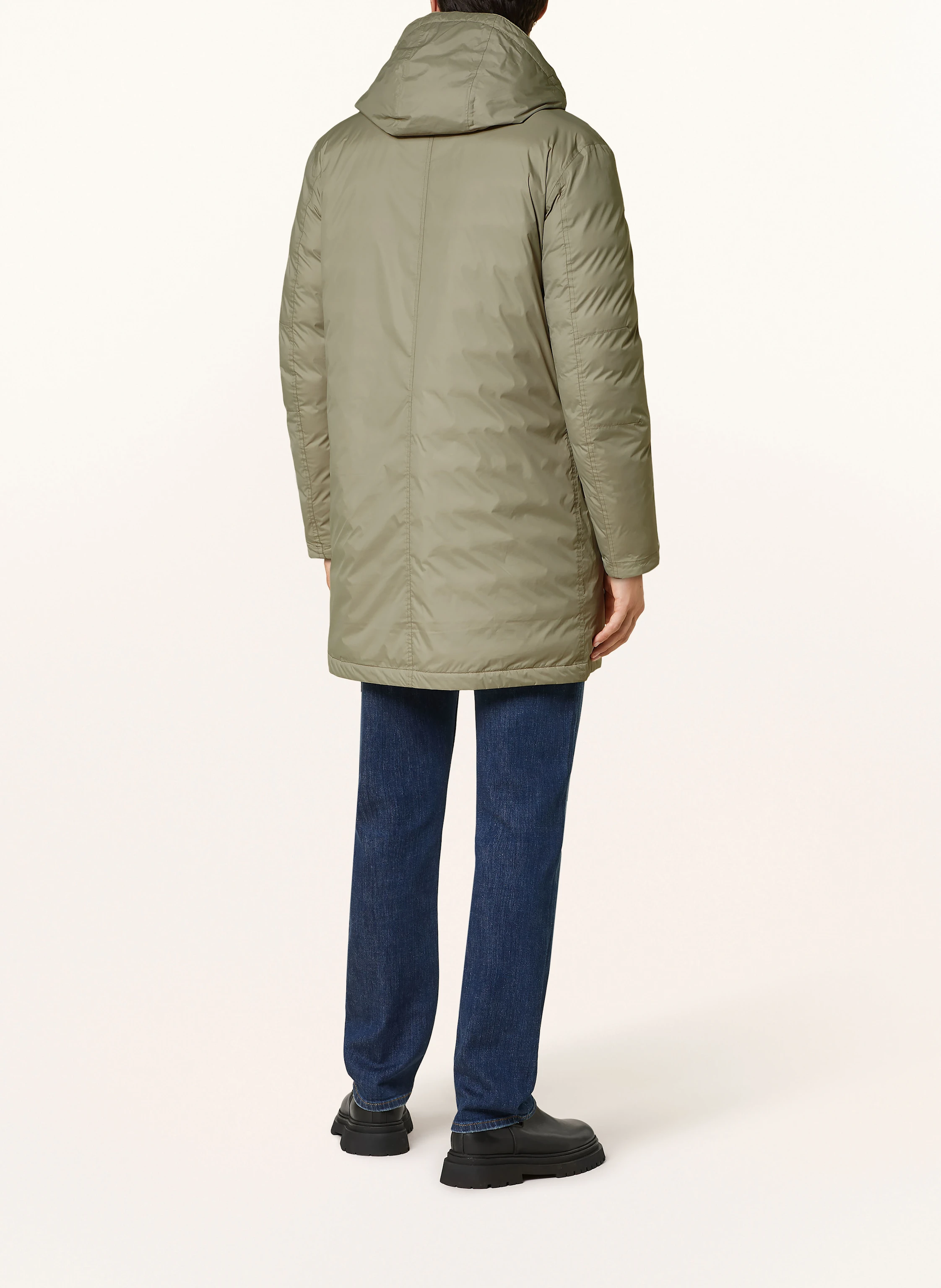 Blauer Jacke