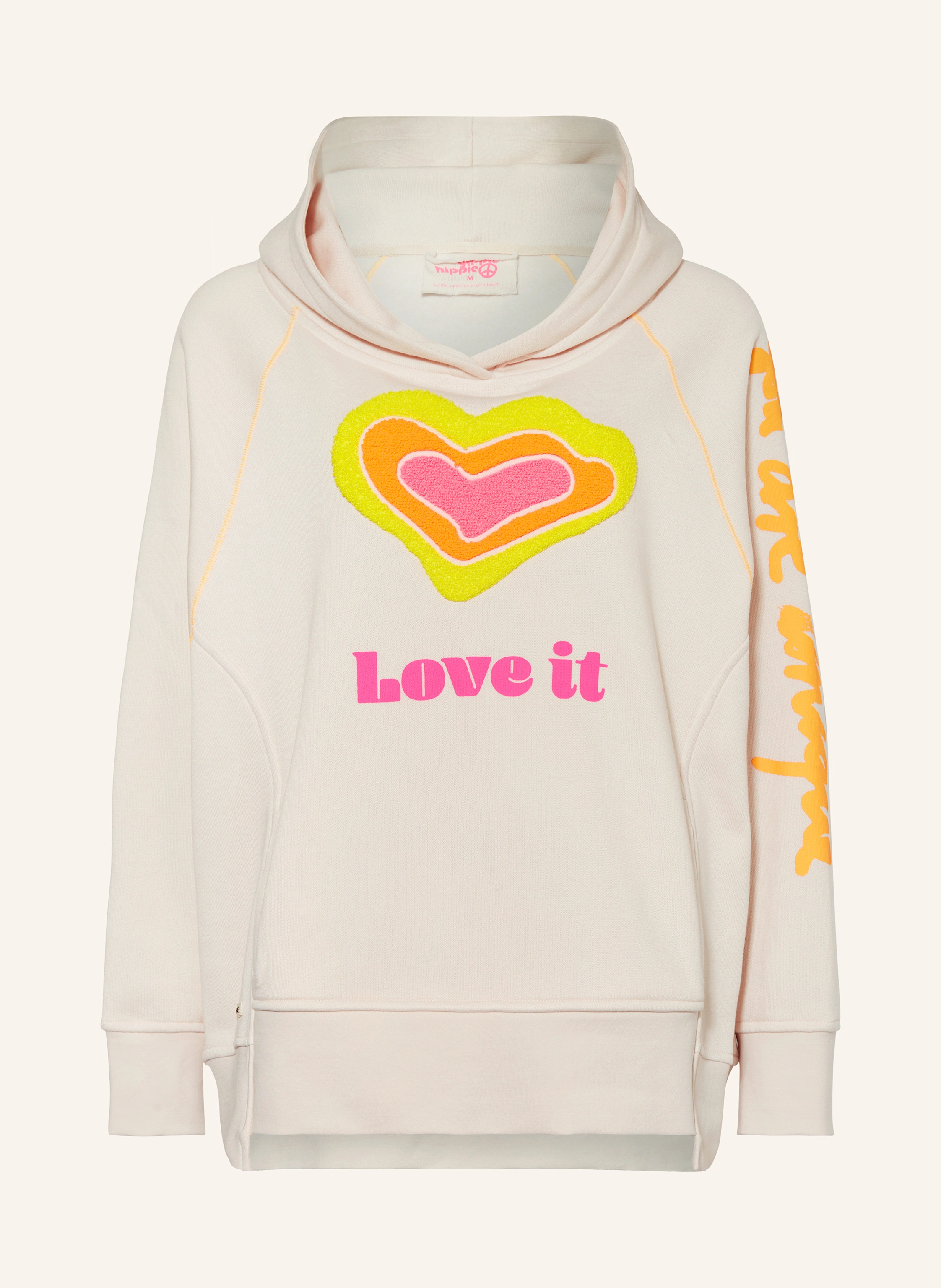 yippie hippie Oversized-Hoodie