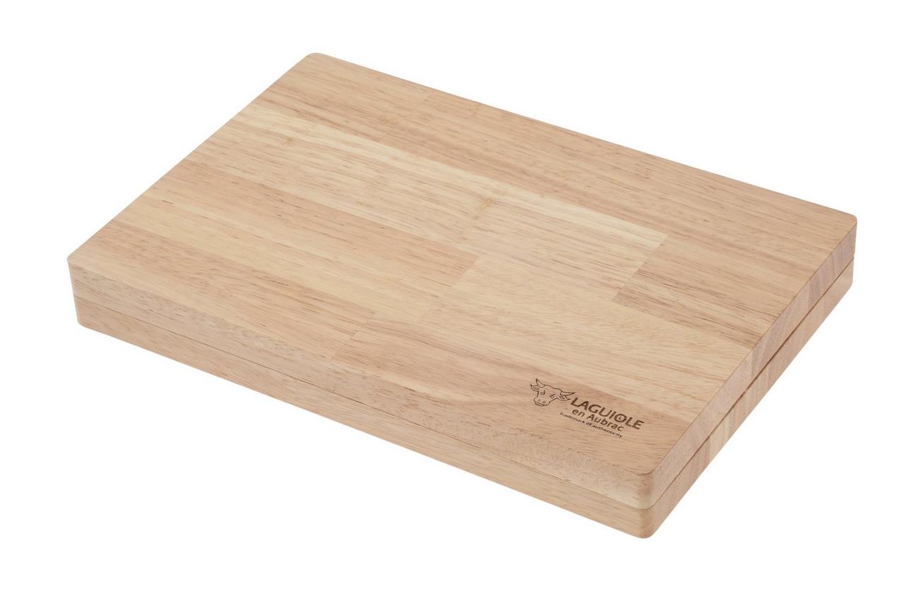 Laguiole en Aubrac 4MC99QFIHK, 4-delige steakmessenset French Wood