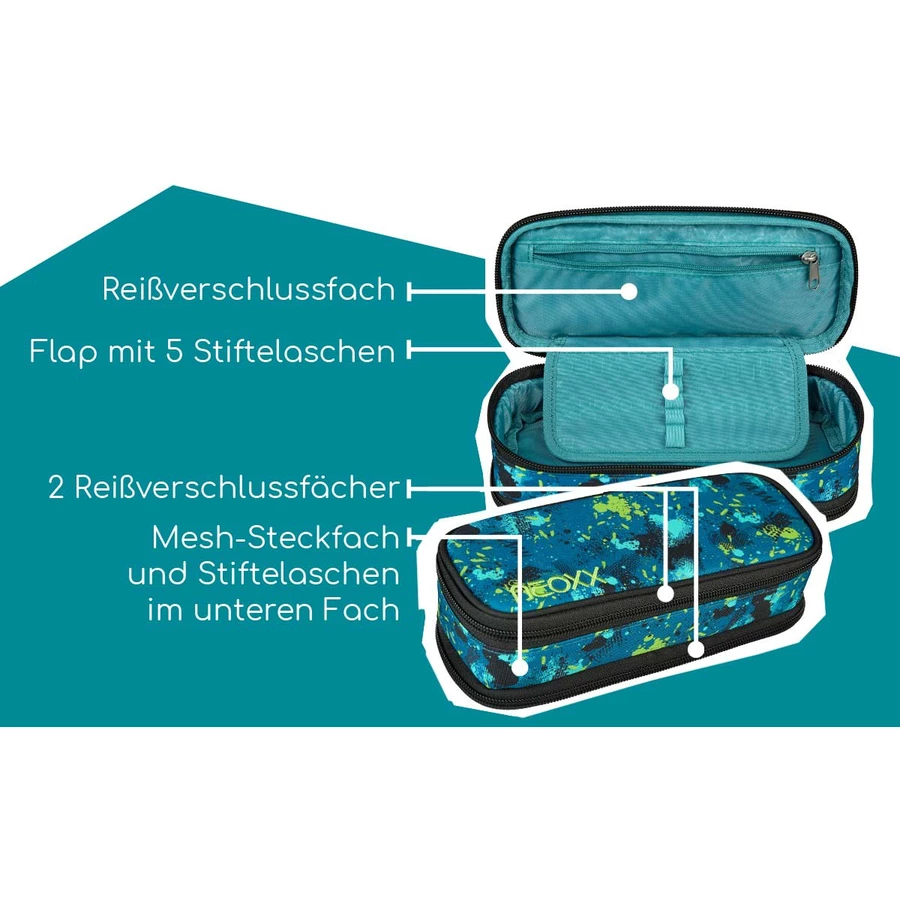 neoxx Catch Schlamperbox Petrol Extreme