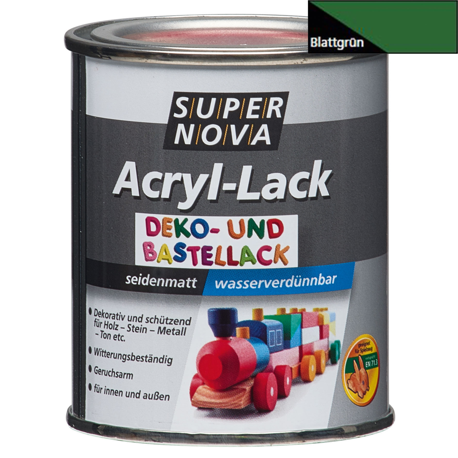 Acryl-Bastellack - blattgrün - 125 ml