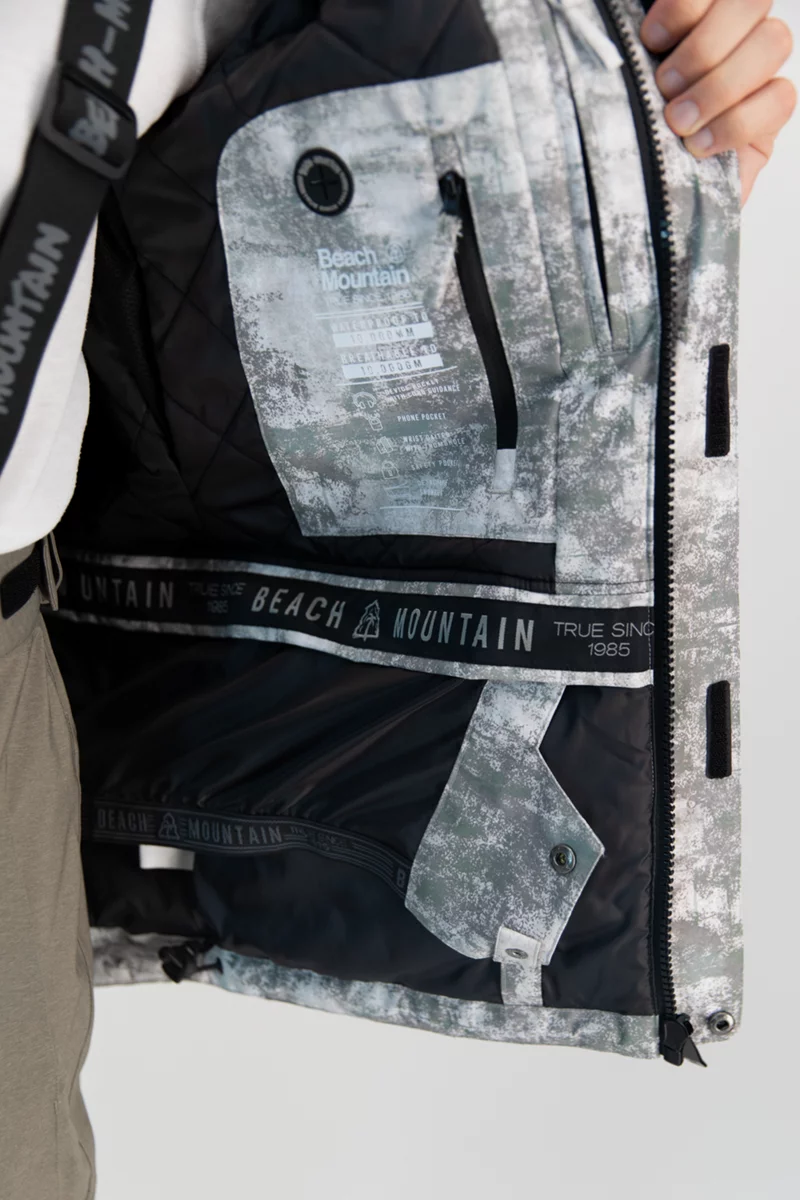 BEACH MOUNTAIN Herren Snowboardjacke