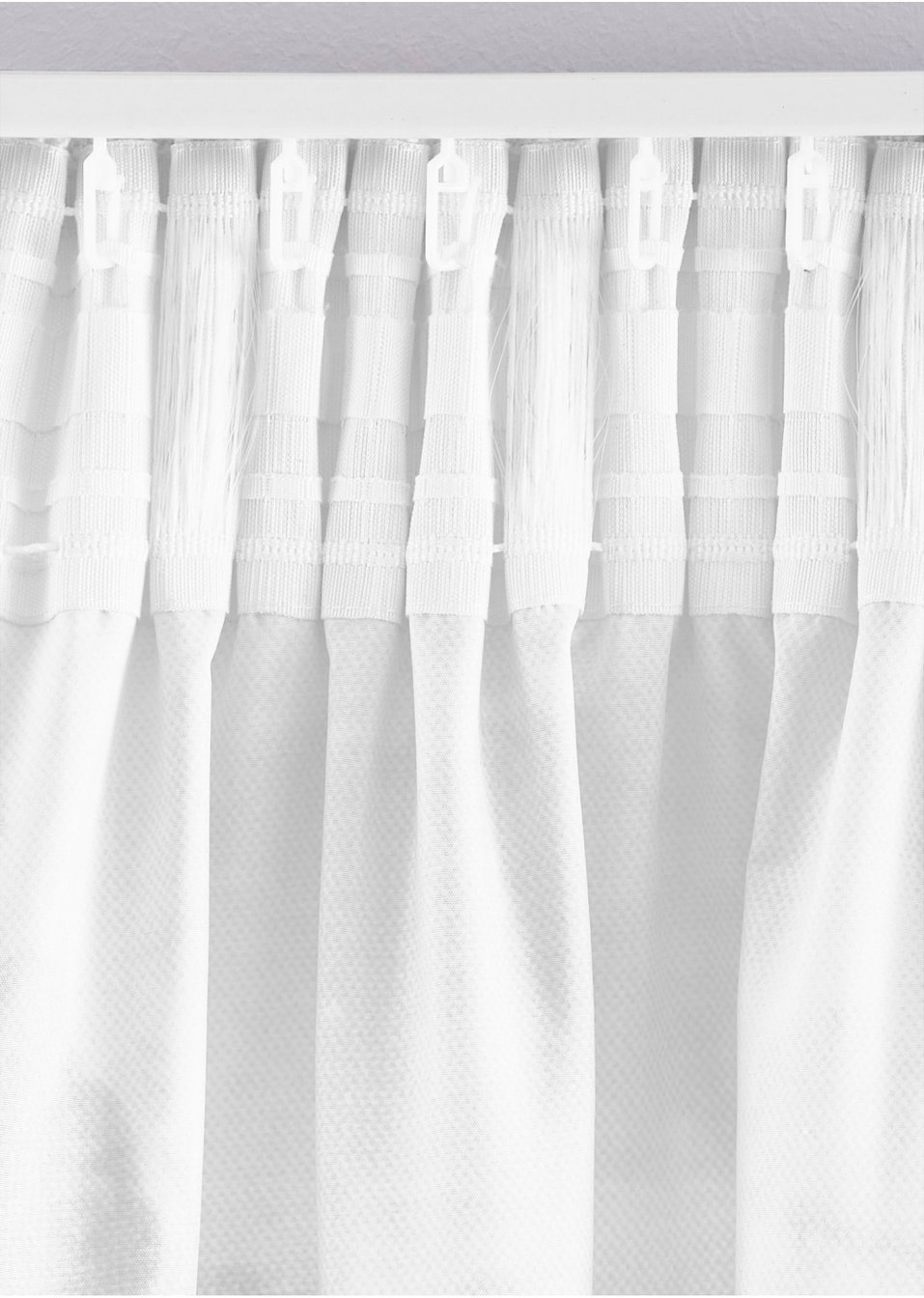Rideau en microfibre à imprimé papillon (1 pce)
