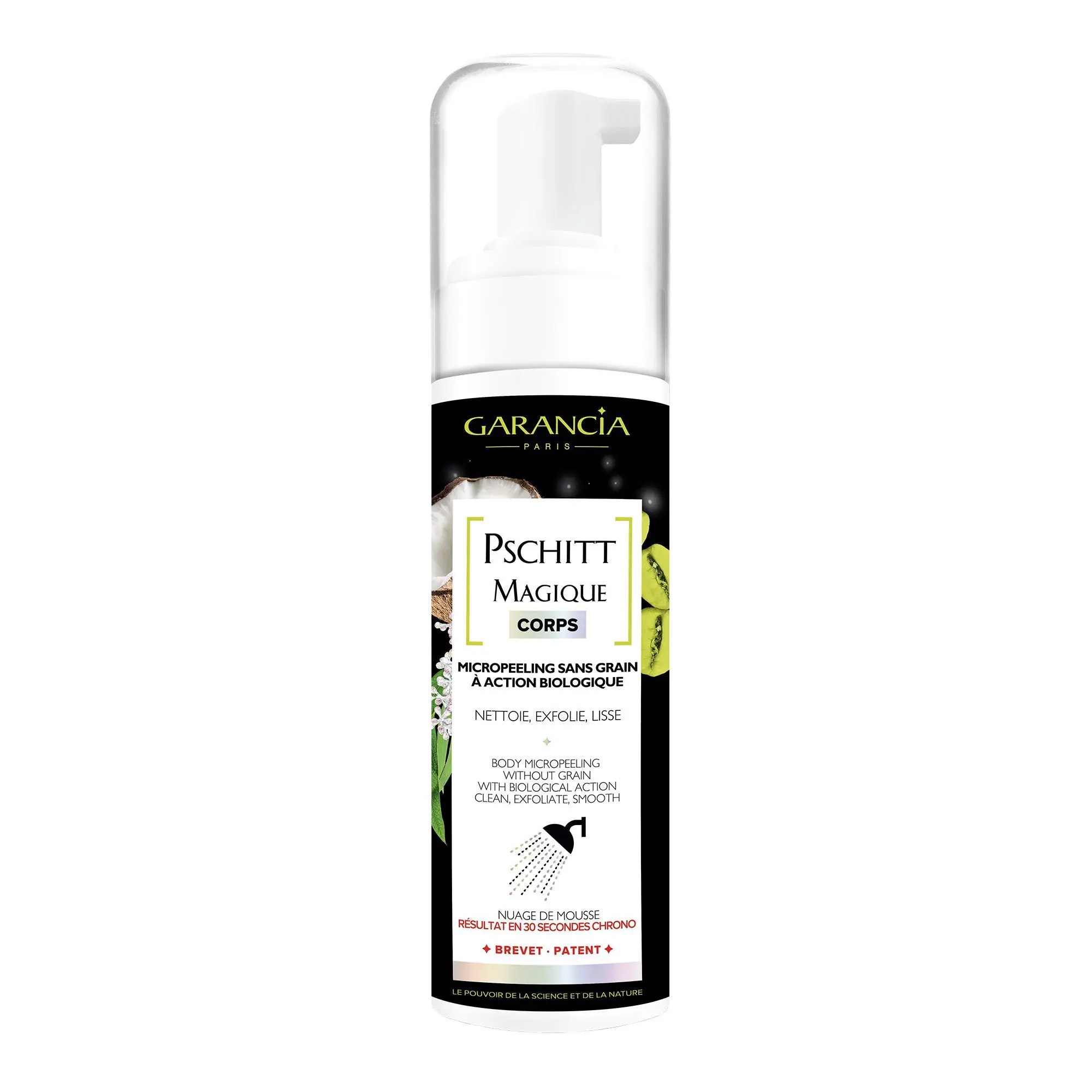 Garancia -PSCHITT MAGIQUE CORPS Micropeeling sans grain, ni acide de fruits à action biologique 200ml - Soin Corps