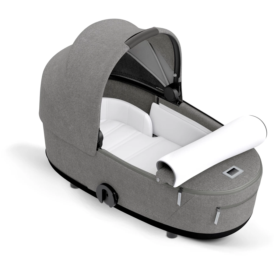 cybex PLATINUM Kinderwagenaufsatz Lux Carry Cot für New Mios Manhattan Grey Plus